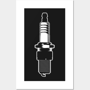 Spark Plug Posters and Art